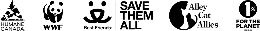 Canadian animal charities we support